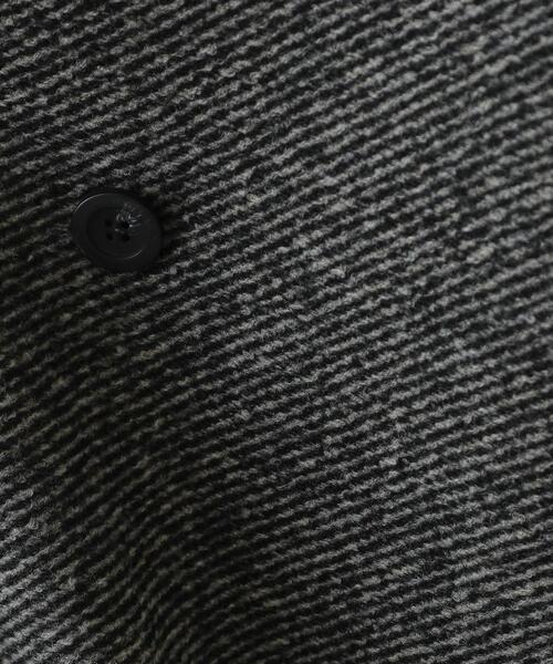 OPAQUE.CLIP（オペークドットクリップ）の「《Oggi掲載》スライバーチェスターコート【洗濯機洗い可】（チェスターコート・レディース・ブラック系3/ブラウン系4・38/40/42）」の7枚目の写真