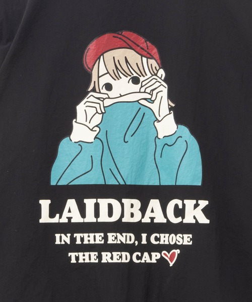 Red Cap Girl(レッドキャプガール)の「ナイロン×フリース リバーシブルブルゾン(ブルゾン・メンズ・カーキ/ブラック・L/M)」の8枚目の写真