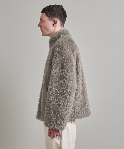 LOEFF（ロエフ）の「＜LOEFF＞シャギー ブルゾン  UNISEX（ブルゾン・レディース・グレー・0/1/2）」の14枚目の写真