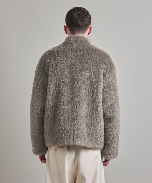 LOEFF（ロエフ）の「＜LOEFF＞シャギー ブルゾン  UNISEX（ブルゾン・レディース・グレー・0/1/2）」の15枚目の写真