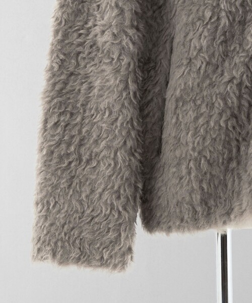 LOEFF（ロエフ）の「＜LOEFF＞シャギー ブルゾン  UNISEX（ブルゾン・レディース・グレー・0/1/2）」の18枚目の写真