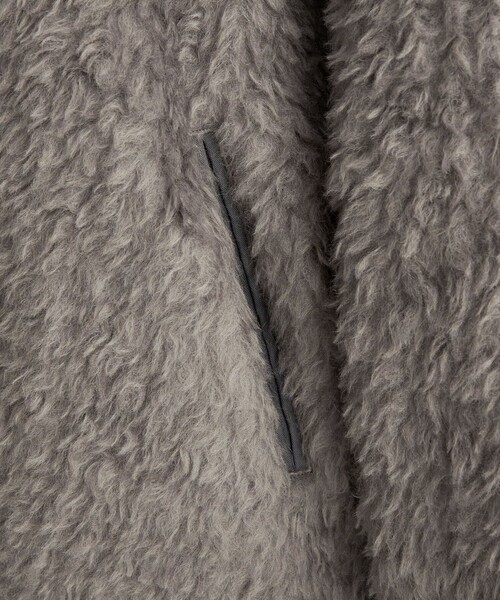 LOEFF（ロエフ）の「＜LOEFF＞シャギー ブルゾン  UNISEX（ブルゾン・レディース・グレー・0/1/2）」の19枚目の写真