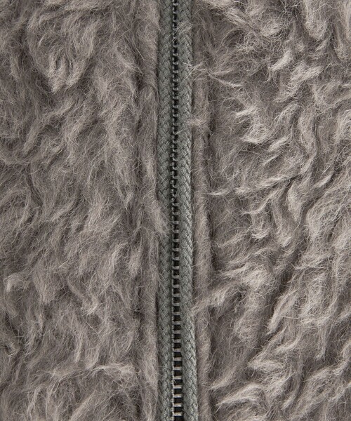 LOEFF（ロエフ）の「＜LOEFF＞シャギー ブルゾン  UNISEX（ブルゾン・レディース・グレー・0/1/2）」の22枚目の写真