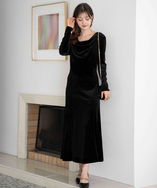 NOELA（ノエラ）の「ベロアビジューパンプス（パンプス・レディース・ブラウン/ブラック・S/M/L）」の6枚目の写真