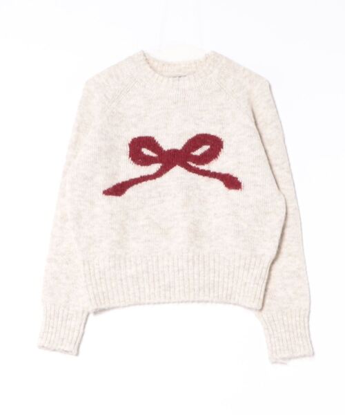 ニット セーター ブライトレーヨンリボンニット レディース SLY ニット セーター 「キャミ付き」MANYWAY RIBBON KNIT TOPS