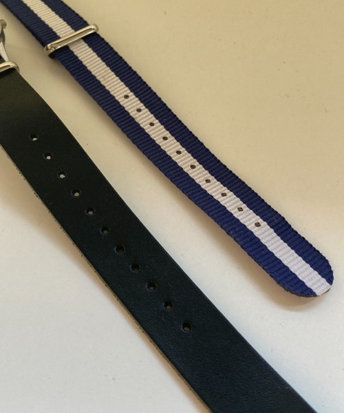 TIDEWAY（タイドウェイ）の「GNZ REPLACEBLE LINE TAPE WATCH（アナログ腕時計・レディース・ブラック/ブラウン/キャメル・FREE）」の6枚目の写真