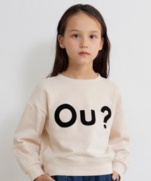 【Ou? by EDWIN】Ou？BIGロゴトレーナー