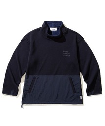 UNFRM OUTDOOR STANDARD(jtH[AEghAX^_[h)UNFRM OUTDOOR STANDARD REVERSE FLEECE EMBROIDERY MOCK NECK PULLOVERijtH[AEghAX^_[h o[Vu t[X GuCf[ bNlbNvI[o[j(XEFbg)