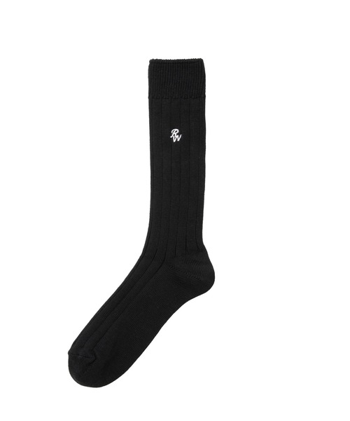 ROTTWEILER（ロットワイラー）の「R9 PURPLE SOX（ソックス/靴下・メンズ・ホワイト/ブラック・ONE SIZE）」の2枚目の写真