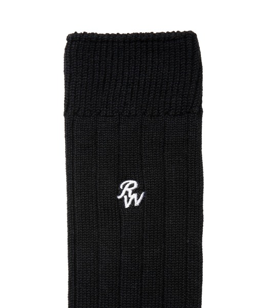 ROTTWEILER（ロットワイラー）の「R9 PURPLE SOX（ソックス/靴下・メンズ・ホワイト/ブラック・ONE SIZE）」の6枚目の写真