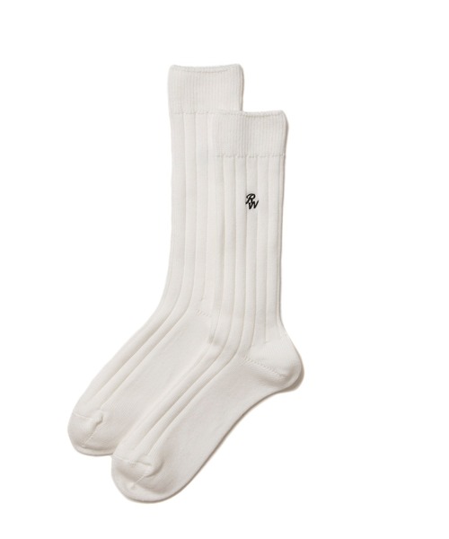 ROTTWEILER（ロットワイラー）の「R9 PURPLE SOX（ソックス/靴下・メンズ・ホワイト/ブラック・ONE SIZE）」の3枚目の写真