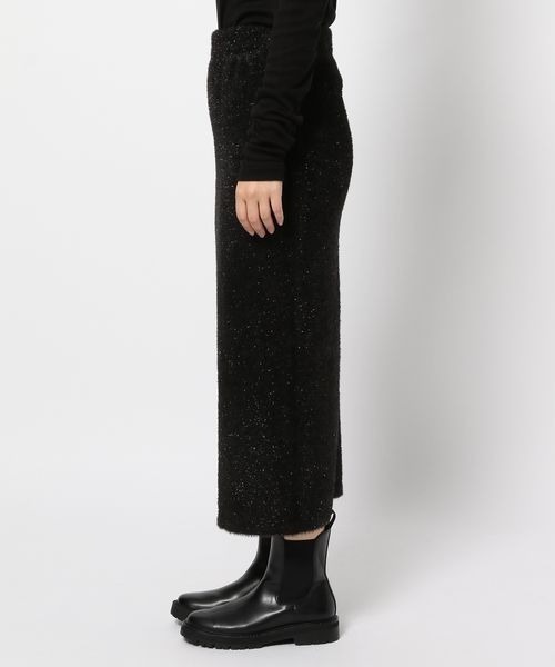 LOWRYS FARM（ローリーズファーム）の「シャギーラメタイトスカート　152819（スカート・レディース・ブラック/グレー・FREE）」の14枚目の写真