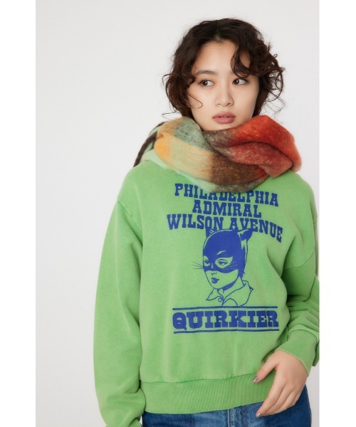 RODEO CROWNS WIDE BOWL(ロデオクラウンズワイドボウル)の「G/O ICONICスウェットトップス(スウェット・レディース・アイボリー/グリーン/レッド/チャコールグレー・MEDIUM/LARGE)」の19枚目の写真