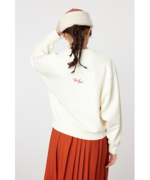 RODEO CROWNS WIDE BOWL(ロデオクラウンズワイドボウル)の「G/O ICONICスウェットトップス(スウェット・レディース・アイボリー/グリーン/レッド/チャコールグレー・MEDIUM/LARGE)」の12枚目の写真