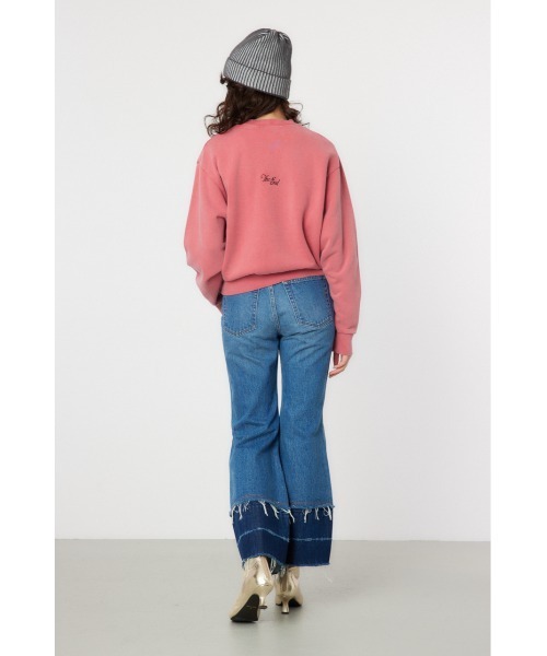 RODEO CROWNS WIDE BOWL(ロデオクラウンズワイドボウル)の「G/O ICONICスウェットトップス(スウェット・レディース・アイボリー/グリーン/レッド/チャコールグレー・MEDIUM/LARGE)」の15枚目の写真