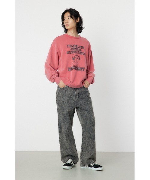 RODEO CROWNS WIDE BOWL(ロデオクラウンズワイドボウル)の「G/O ICONICスウェットトップス(スウェット・レディース・アイボリー/グリーン/レッド/チャコールグレー・MEDIUM/LARGE)」の5枚目の写真