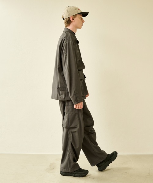 Kelen(ケレン)の「「KELEN MENS / ケレン メンズ」 TR JACKET AMOS(ブルゾン・メンズ・チャコールグレー/ブラック・42/40/38)」の6枚目の写真