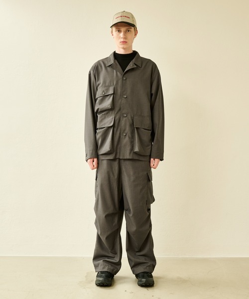 Kelen(ケレン)の「「KELEN MENS / ケレン メンズ」 TR JACKET AMOS(ブルゾン・メンズ・チャコールグレー/ブラック・42/40/38)」の11枚目の写真