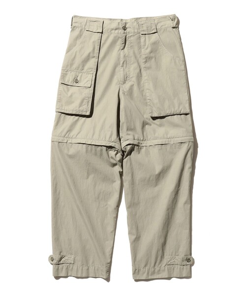 BEAMS PLUS（ビームスプラス）の「ガーメントダイ コットン ナイロン ブッシュパンツ Ⅱ（その他パンツ・メンズ・チャコールグレー/グリーン系その他4/ベージュ/ネイビー・S/M/L）」の3枚目の写真