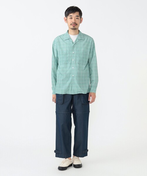 BEAMS PLUS（ビームスプラス）の「ガーメントダイ コットン ナイロン ブッシュパンツ Ⅱ（その他パンツ・メンズ・チャコールグレー/グリーン系その他4/ベージュ/ネイビー・S/M/L）」の8枚目の写真