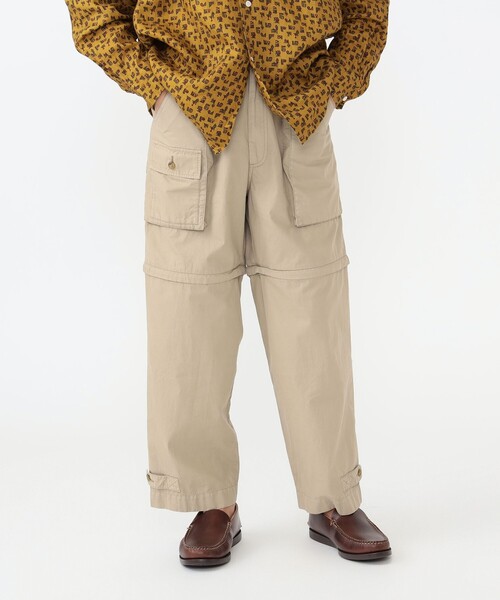 BEAMS PLUS（ビームスプラス）の「ガーメントダイ コットン ナイロン ブッシュパンツ Ⅱ（その他パンツ・メンズ・チャコールグレー/グリーン系その他4/ベージュ/ネイビー・S/M/L）」の10枚目の写真