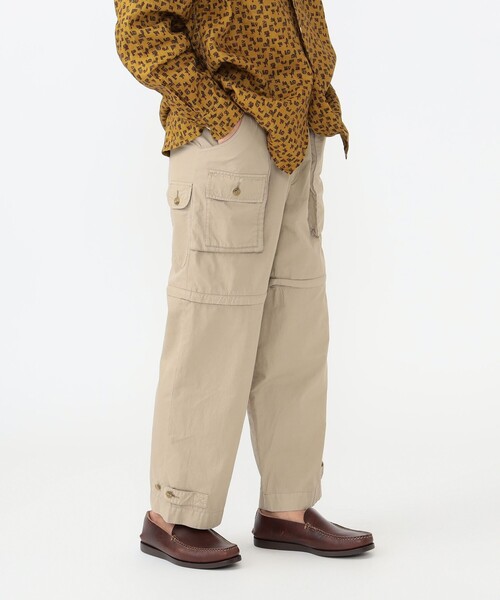 BEAMS PLUS（ビームスプラス）の「ガーメントダイ コットン ナイロン ブッシュパンツ Ⅱ（その他パンツ・メンズ・チャコールグレー/グリーン系その他4/ベージュ/ネイビー・S/M/L）」の11枚目の写真