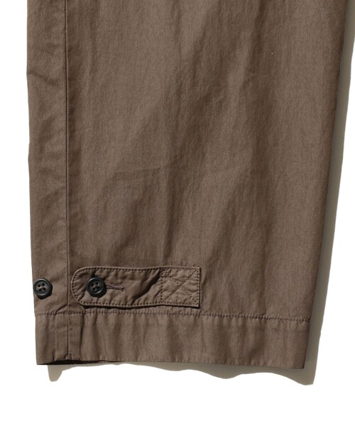 BEAMS PLUS（ビームスプラス）の「ガーメントダイ コットン ナイロン ブッシュパンツ Ⅱ（その他パンツ・メンズ・チャコールグレー/グリーン系その他4/ベージュ/ネイビー・S/M/L）」の19枚目の写真