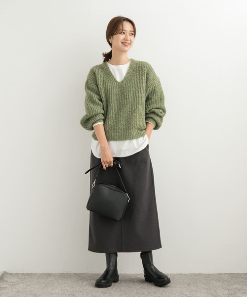 セール】MIXカラーVネックニット（ニット/セーター）｜URBAN RESEARCH