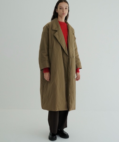 clane クラネ　ブラウン フリース オーバーサイズ ロングコート8/18まで clane クラネ ブラウン フリース オーバーサイズ ロングコート8