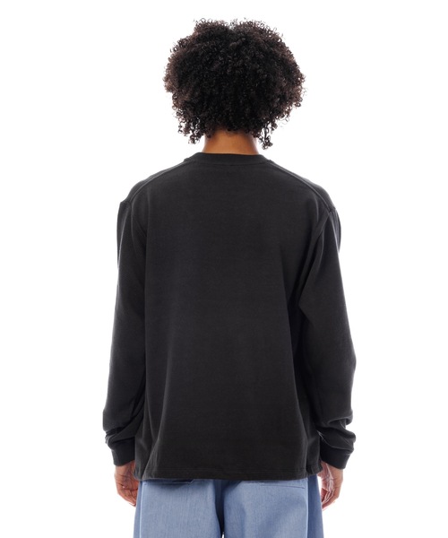 Sandinista(サンディニスタ)の「2 Tone Cotton Knit Top / 2トーンコットンニットトップ(ニット/セーター・メンズ・ホワイト系その他/ブルー系その他/チャコール・LARGE/MEDIUM/SMALL)」の14枚目の写真