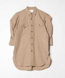 HYKE ハイク　ベージュ　リネン　麻　シャツ　ブラウス　M HYKE（シャツ/ブラウス(半袖/袖なし)）のフリマアイテム一覧