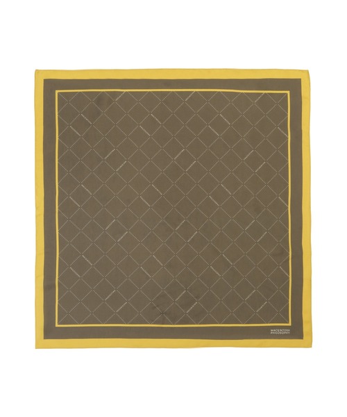 MACKINTOSH PHILOSOPHY（ﾏｯｷﾝﾄｯｼｭ ﾌｨﾛｿﾌｨｰ）の「スカーフ MACINTOSH PHILOSOPHY シルクツイルプリント 68*68（バンダナ/スカーフ・レディース・ブラウン/ブルー系その他2/ベビーピンク・FREE）」の5枚目の写真