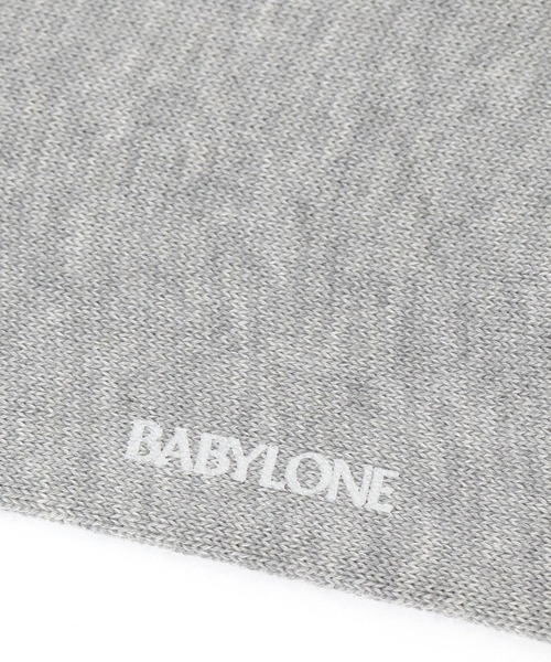 BABYLONE(バビロン)の「リブソックス(ソックス/靴下・レディース・グレー/ホワイト・FREE)」の5枚目の写真