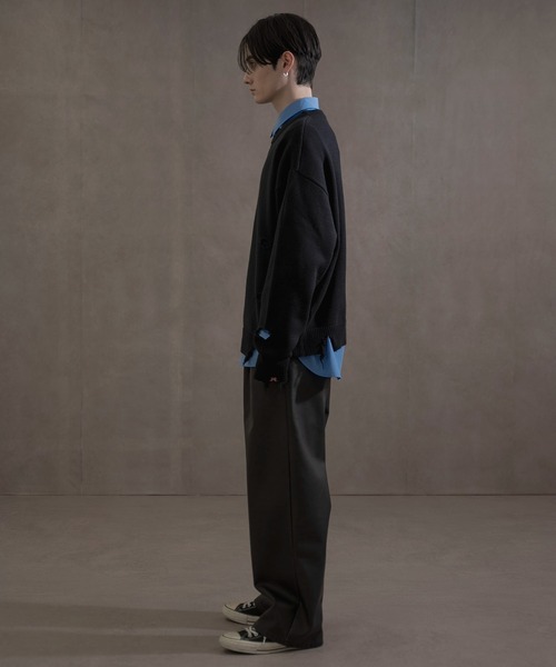 LUCY（ルーシー）の「LUCY/ダメージニットプルオーバー（ニット/セーター・メンズ・ブラック・LARGE/MEDIUM）」の20枚目の写真