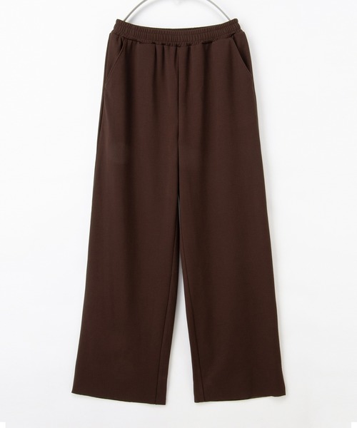 Honeys(ハニーズ)の「【セルフカット】セルフカットワイドパンツ(その他パンツ・レディース・ネイビー/グレイッシュベージュ/グリーン/スミクロ/ブラック/ブラウン・LL/L/M/S/3L)」の10枚目の写真