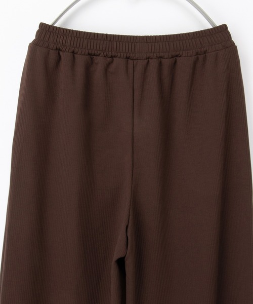 Honeys(ハニーズ)の「【セルフカット】セルフカットワイドパンツ(その他パンツ・レディース・ネイビー/グレイッシュベージュ/グリーン/スミクロ/ブラック/ブラウン・LL/L/M/S/3L)」の17枚目の写真