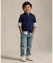 POLO RALPH LAUREN CHILDRENSWEAR（ポロ ラルフ ローレン チルドレンズウェア）の「Hampton ストレート ストレッチ ジーンズ（デニムパンツ・キッズ）」
