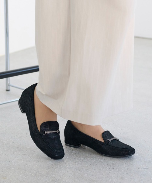 Riz raffinee(リズラフィーネ)の「ビットローファー(ローファー・レディース・ブラック/アイボリー/ブラック系その他3・22.5cm/23cm/23.5cm/24cm/24.5cm)」の11枚目の写真