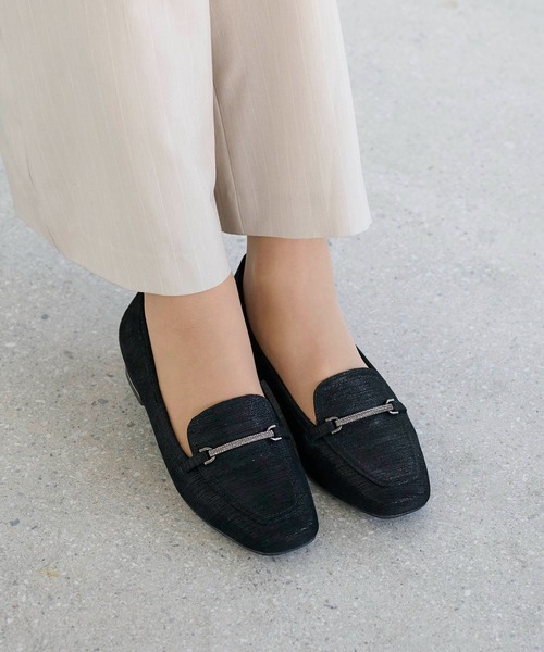 Riz raffinee(リズラフィーネ)の「ビットローファー(ローファー・レディース・ブラック/アイボリー/ブラック系その他3・22.5cm/23cm/23.5cm/24cm/24.5cm)」の12枚目の写真