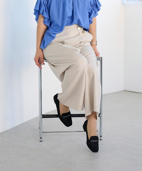 Riz raffinee(リズラフィーネ)の「ビットローファー(ローファー・レディース・ブラック/アイボリー/ブラック系その他3・22.5cm/23cm/23.5cm/24cm/24.5cm)」の14枚目の写真