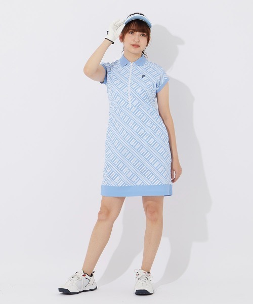FILA GOLF(フィラゴルフ )の「機能性デザインワンピース(ワンピース・レディース・ブラック/ライトブルー/レッド・X-SMALL/SMALL/MEDIUM/LARGE/X-LARGE)」の14枚目の写真