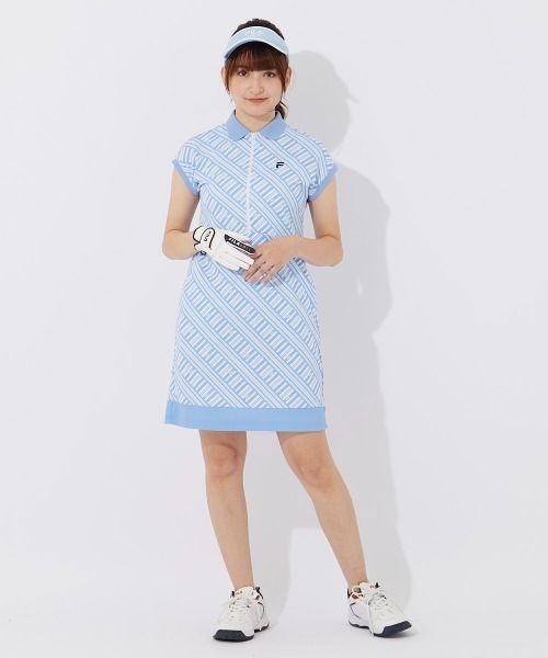 FILA GOLF(フィラゴルフ )の「機能性デザインワンピース(ワンピース・レディース・ブラック/ライトブルー/レッド・X-SMALL/SMALL/MEDIUM/LARGE/X-LARGE)」の15枚目の写真