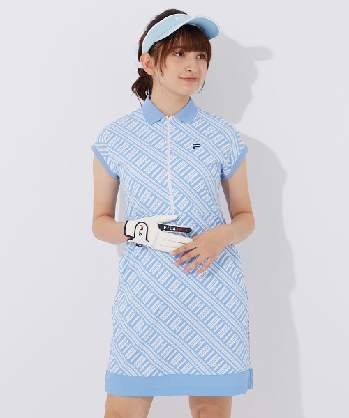 FILA GOLF(フィラゴルフ )の「機能性デザインワンピース(ワンピース・レディース・ブラック/ライトブルー/レッド・X-SMALL/SMALL/MEDIUM/LARGE/X-LARGE)」の13枚目の写真