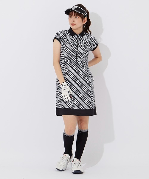 FILA GOLF(フィラゴルフ )の「機能性デザインワンピース(ワンピース・レディース・ブラック/ライトブルー/レッド・X-SMALL/SMALL/MEDIUM/LARGE/X-LARGE)」の6枚目の写真