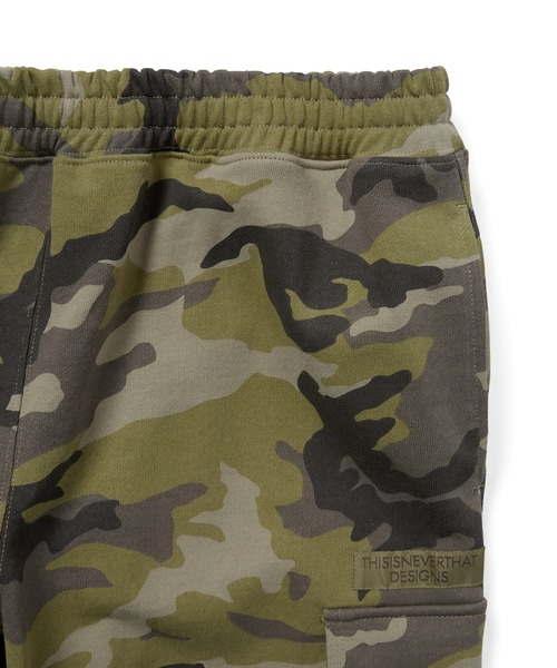 thisisneverthat 迷彩 スウェット カモ ネバザ セール】Cargo Sweatpant（スウェットパンツ）｜thisisneverthat