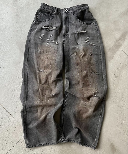 【dior homme】2005SS 泥加工デニム 【dior homme】2005SS 泥加工デニム