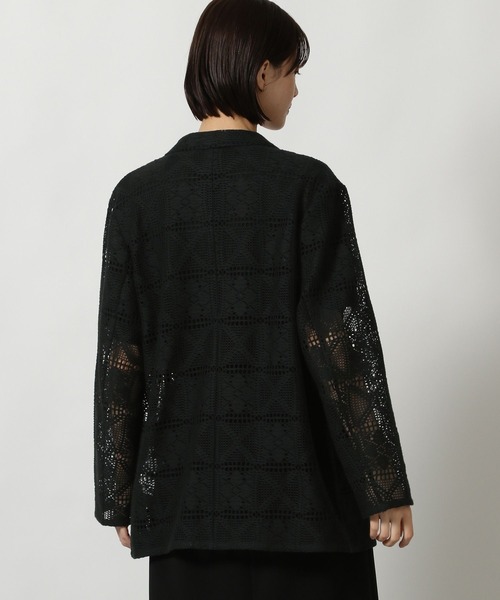 LAKOLE（ラコレ）の「レースジャケット / 321621（テーラードジャケット・レディース・アイボリー/ブラック・FREE）」の21枚目の写真