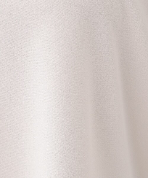 DRESKIP(ドレスキップ)の「【S-LL/2点セット】女性らしく好印象 アクセ付き カットジョーゼット トップス(Tシャツ/カットソー・レディース・ブラック/イエロー系その他/ライトベージュ/ライトグレー・01/02/03/04)」の22枚目の写真