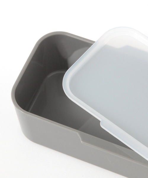 LAKOLE（ラコレ）の「ランチボックス[二段型] / 284125（お弁当箱・レディース・グレー/ホワイト・FREE）」の9枚目の写真