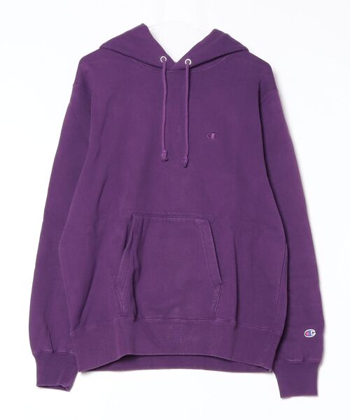 Champion(チャンピオン)の「【Champion/チャンピオン】直営限定コレクション メンズ フーデッドスウェットシャツ(パーカー・メンズ・グレー系その他/ブラック/グレー/ダークネイビー/ベージュ/オートミール/パープル/その他35・SMALL/MEDIUM/LARGE/X-LARGE)」の7枚目の写真